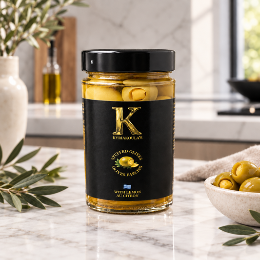 Olives stuffed with lemon